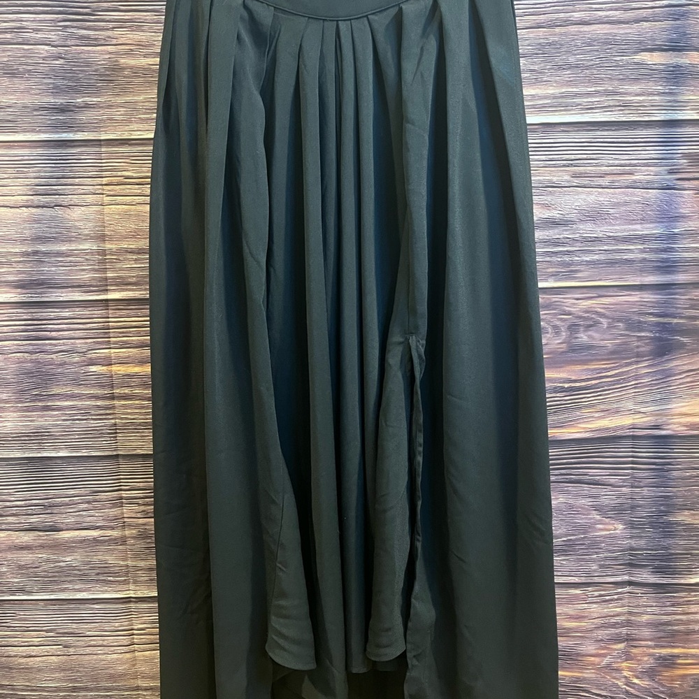 Chic Black High-Low Skirt